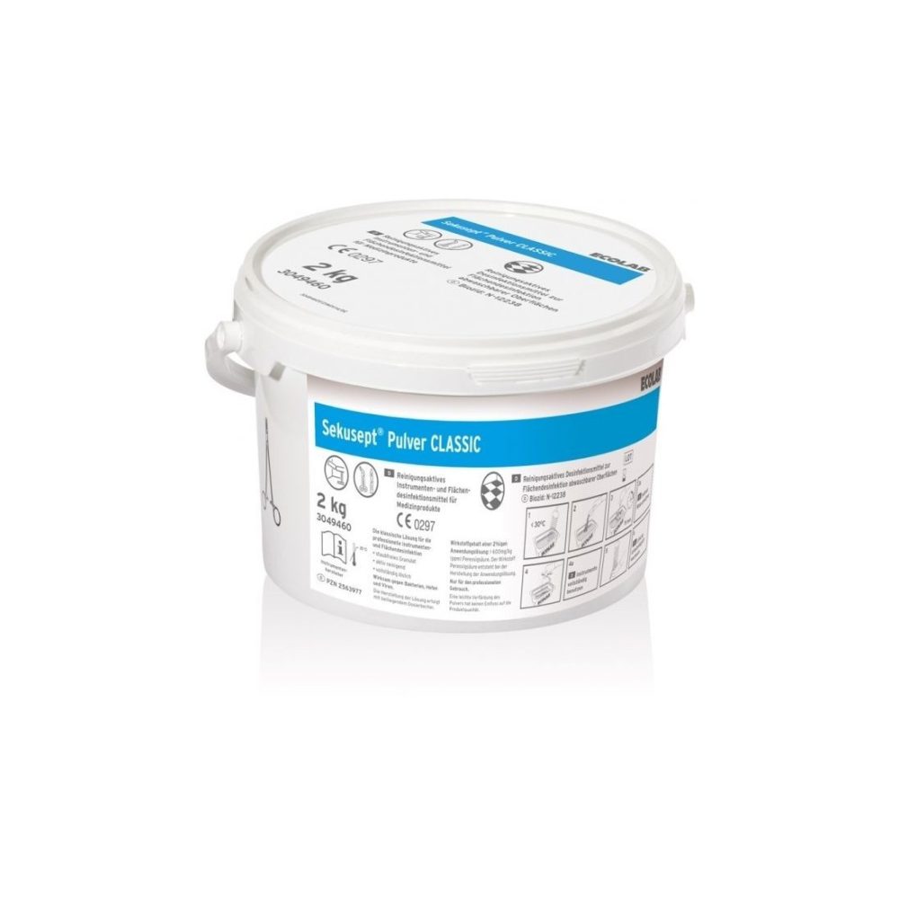 SEKUSEPT STERILIZZANTE A FREDDO IN POLVERE PER STRUMENTARIO ACIDO PERACETICO 2KG