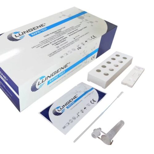 25 Tamponi rapidi  CLungene (kit 25 test + 25 reagenti (Test rapido Antigenico)