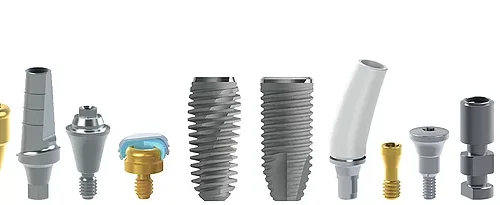Componentistica,Monconi e abutment compatibili Straumann, Nobel Biocare, Zimmer, Biomet 3i, Certain, MIS Seven, Camlog, e tanti altri ancora