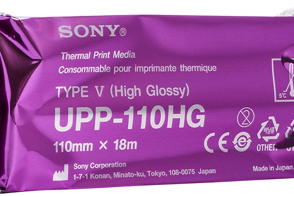 CARTA SONY UPP 110 HG  10PZ