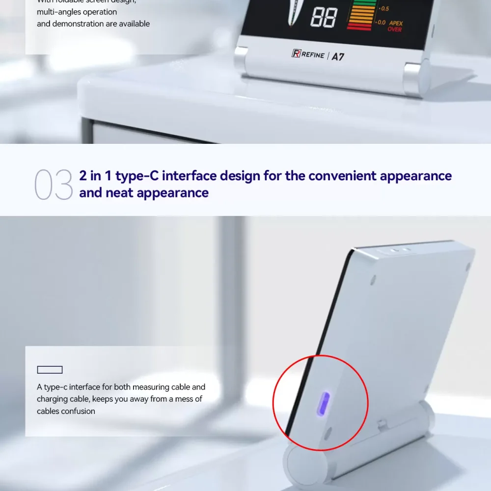 Alternative view of Rilevatore apicale A7