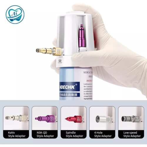 Adattatore universale spray lubrificazione manipoli