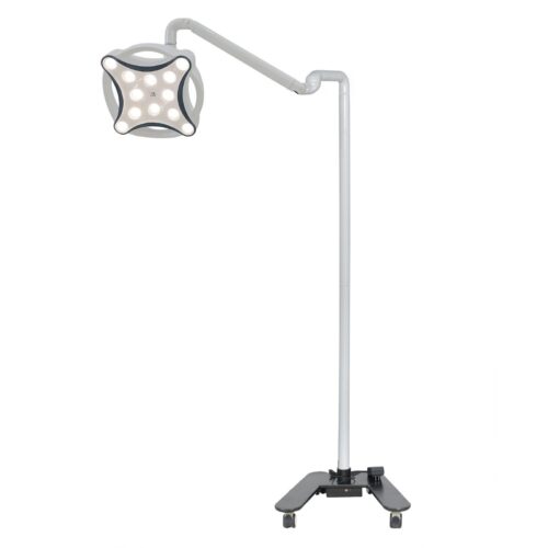 Lampada a led luce naturale per chirurgia su ruote