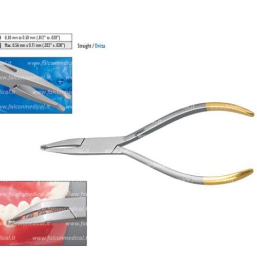 PINZA DI HOW UNIVERSALE DRITTA CON RIPORTI AL CARBURO DI TUNGSTENO TOP DO.661.100