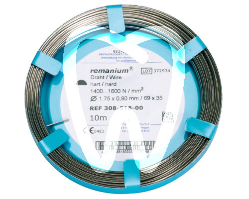 MATASSA DI FILO A SEZIONE MEZZO-TONDA REMANIUM Ø 0,80 mm X 31 mm