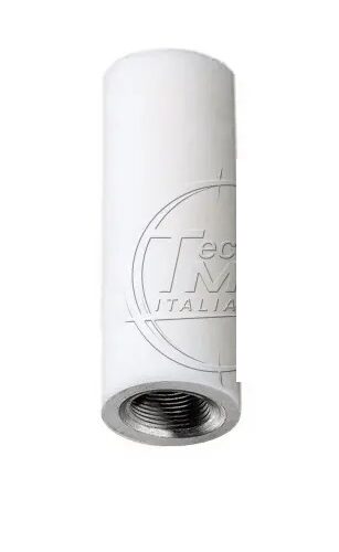 Prolunga da 15 cm per lampada Esaline con filetto pre perno, bianco