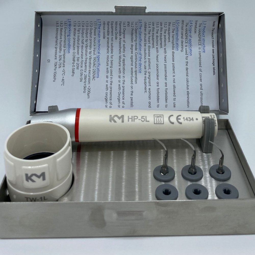 Kit ablatore sterilizzabile box in acciaio
