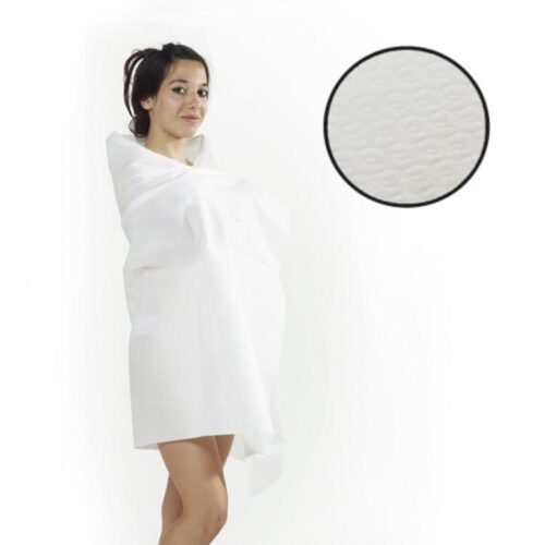 Telo doccia in carta a secco goffrata 80×130 cm. 20 pz. Roia