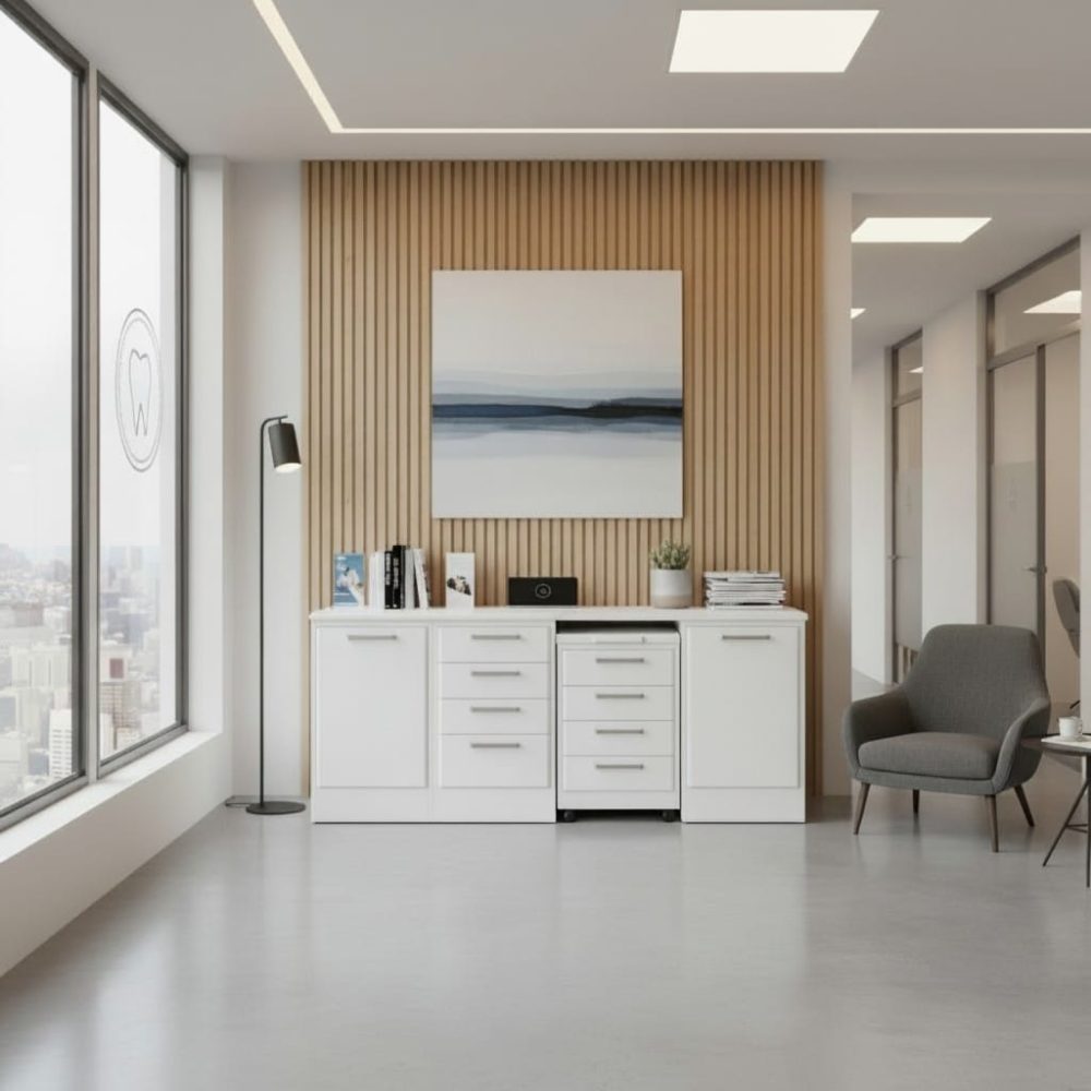 Alternative view of Set di 4 Mobili medicali standard