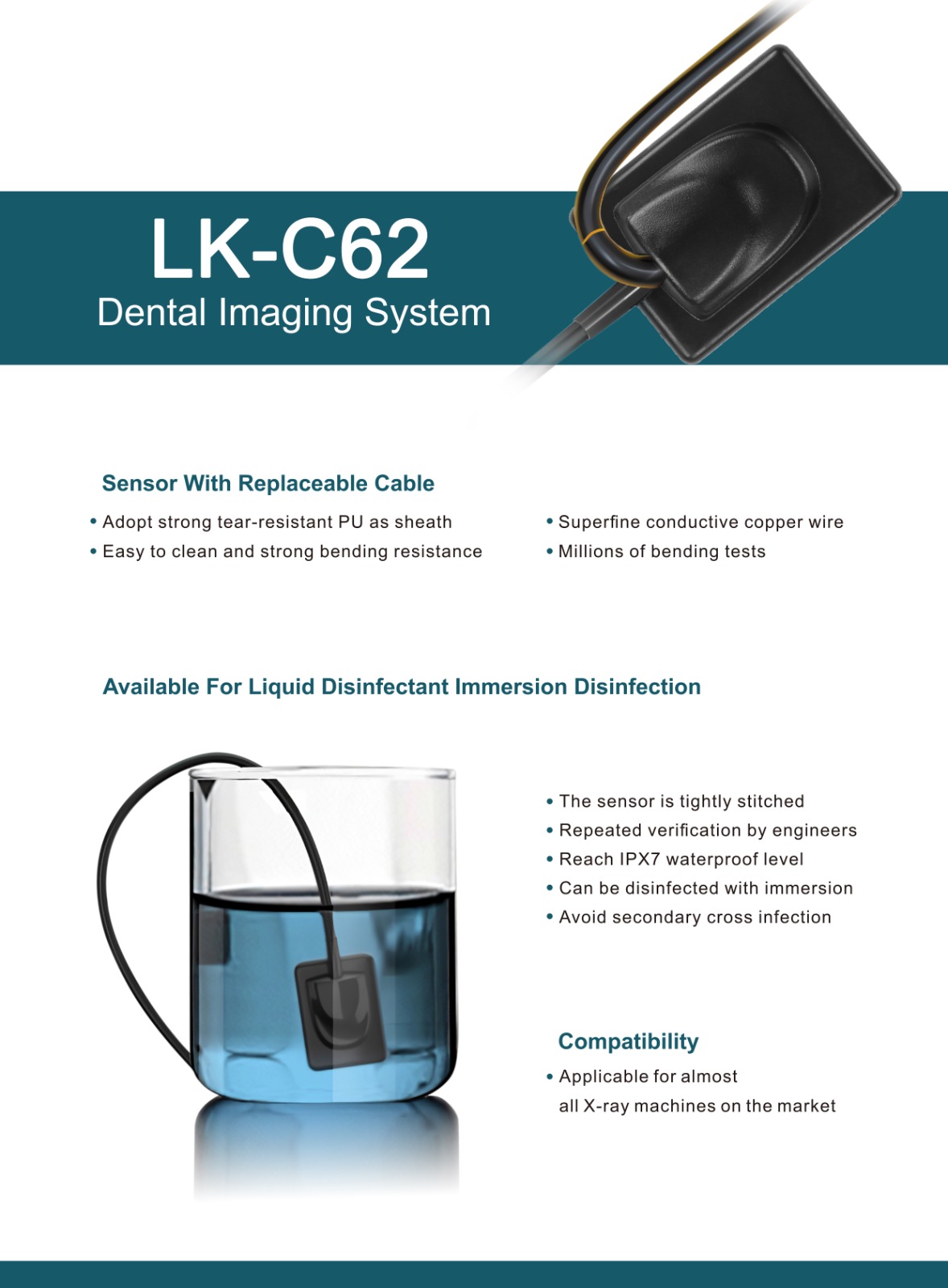 Sensore RVG intraorale LK-C62 - immagine 3