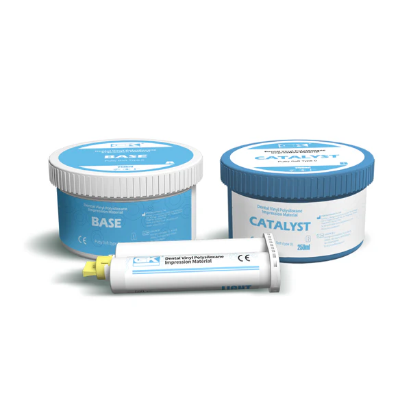 Materiale per impronte dentali in vinile polisilicio ossano
