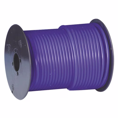 FILO DI CERA IN ROTOLO - blu duro Ø 4 mm