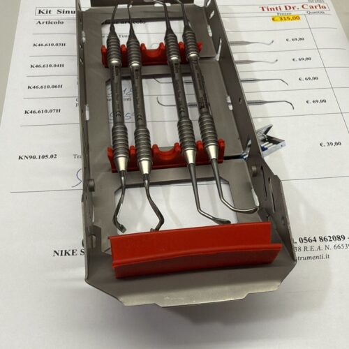 KIT CHIRURGICO GRANDE RIALZO DEL SENO MASCELLARE (SINUS LIFT KIT) (PREZZO A RICHIESTA)